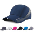Wholesale Quick-drying Performance Running Hat Ultra-thin Lightweight Mesh Breathable Outdoor Curved Brim Sport Cap