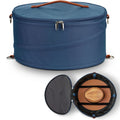 Crush Proof Hat Box for Travel and Storage 16 X 8 Inches Hat Boxes for Women and Men Collapsible Hat Storage Box and Organizer