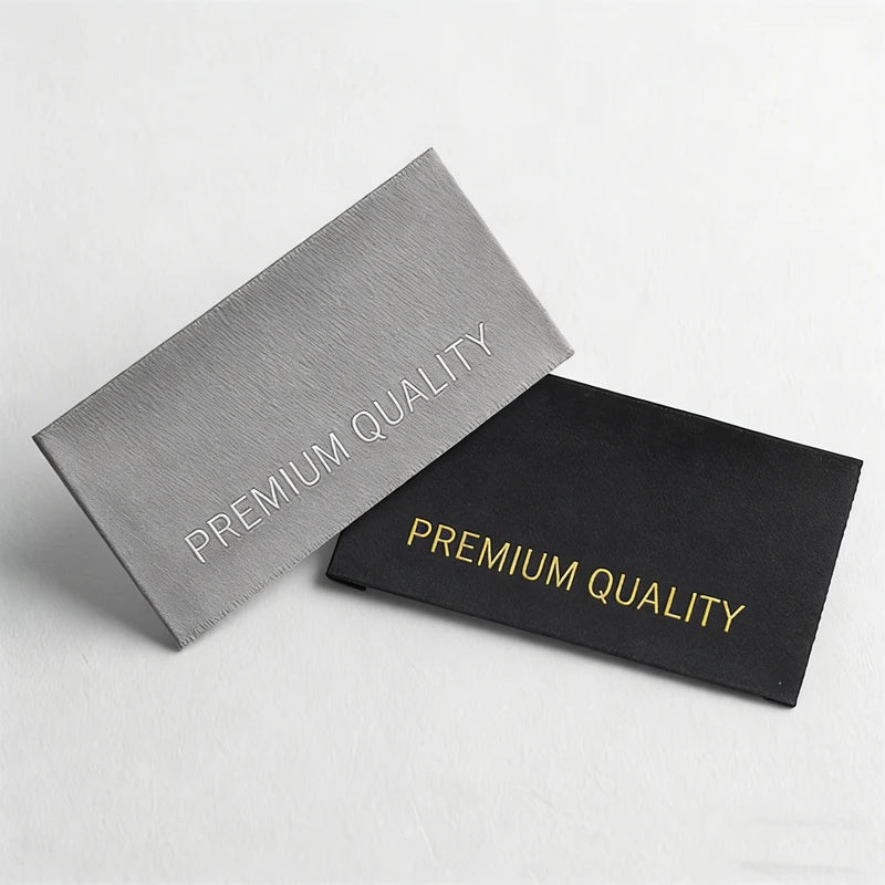 Wholesale Woven Brand Name Clothes Labels Fabric Label for Clothing Woven Custom Clothing Tags Labels