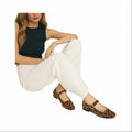 Factory Manufacture Various Women Ladies Ballerina Ladies Flat Shoes in China