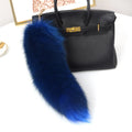 Fairy Tail Key Chain Real Fur Skin Fur Key Chain Pendant Real fox Fur tails Wholesale