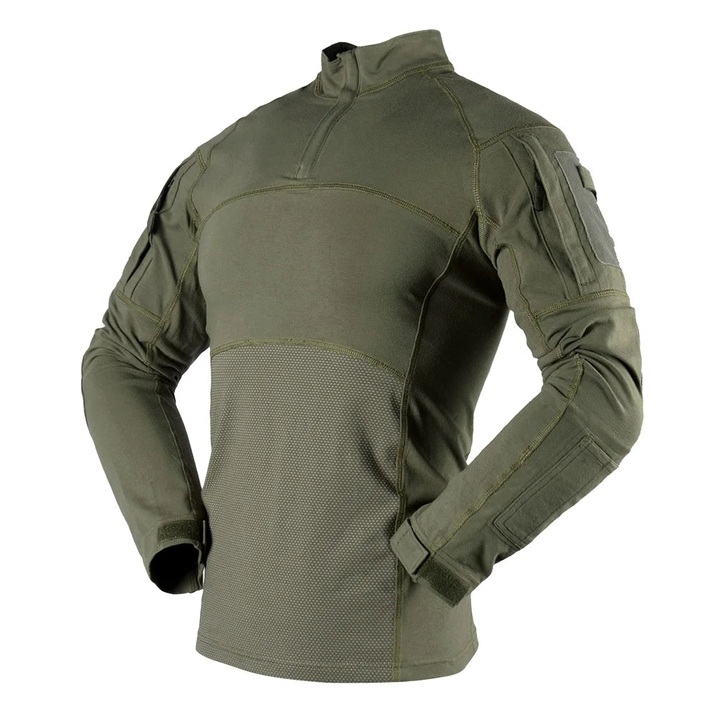 Wholesale Tactical Plain Shirt Outdoor Camping Camouflage G4 Training Shirt Uniforms Frog Suit MegaBDM