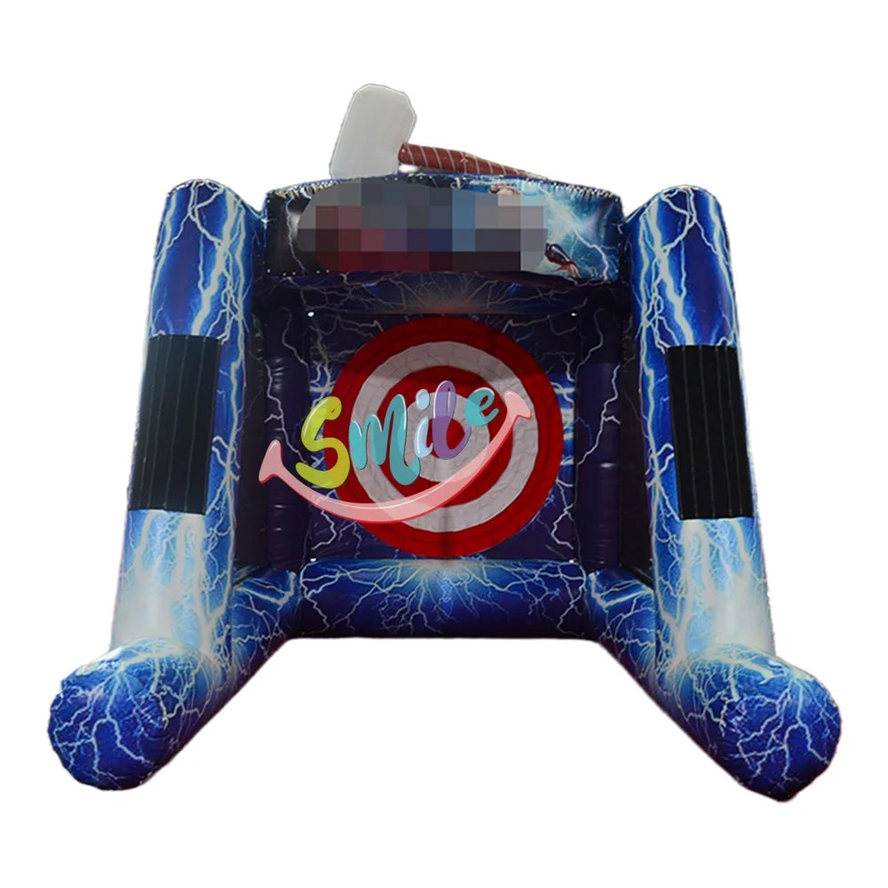 Thor Outdoor Inflatable Funny Throw Inflatable Carnival Game Inflatable Axes Throwing Dart Board Sport Game