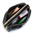 Women's Long Classic RFID-Blocking Leather Wallet with Zipper Closure Credit Card Holder and Handbag for Any Occasion