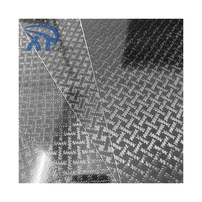 Custom Size Jacquard Carbon Fiber Plate 3K Woven Technics Flame Lightweight Thickness Carbon Fiber Sheet