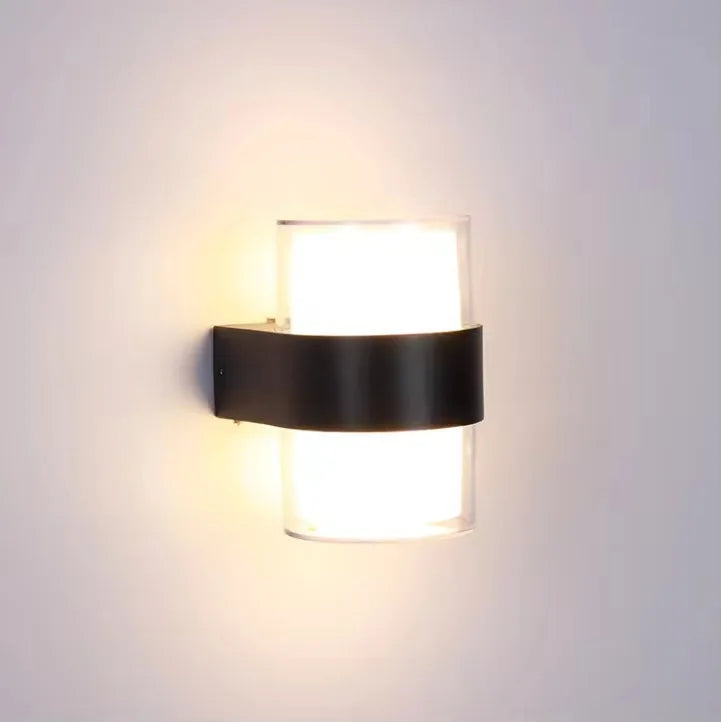 Modern LED Wall Lamp Outdoor Lighting Waterproof Garden Corridor Balcony Courtyard Living Room Acrylic Light