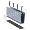 AL6005-T5 Yuens OEM High Quality Wholesale Aluminum Solar Mounting Rail Solar Mounting System Aluminium Rail Solar Mini Rail ISO