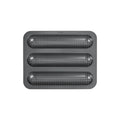 For WK9943 Silver Black Carbon Steel Bakeware Non-Stick French Bread & Baguette Mold 32.6x25.8x3.2cm PFOA Free Eco-Friendly