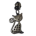 Different Gunmetal Puller for Nylon Zipper