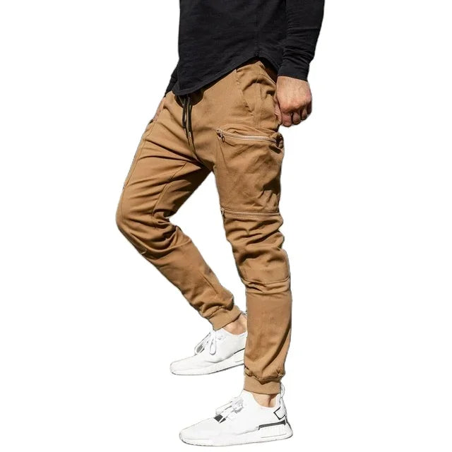 Wholesale Custom Men's Joggers Trousers Casual Wear Sports Gym Quick Dry Sweat Pants
