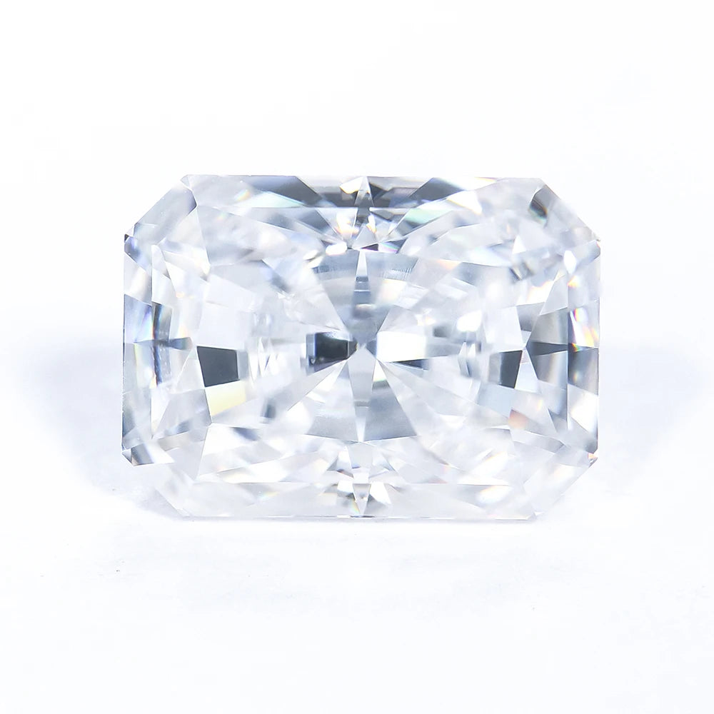 Wholesale Radiant Shape Loose Moissanite D EF GH Gemstone for Jewelry Setting