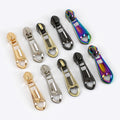 Meetee ZT169 5# Pull Head for Nylon Zip Garment Repair Kit Sewing Accessories Heart Zipper Slider