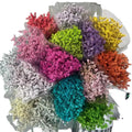 Best Selling Handmade Preserved Limonium Crystal Grass Bouquet Square-Shaped Dried Flowers for Home Decor for Valentine's Day