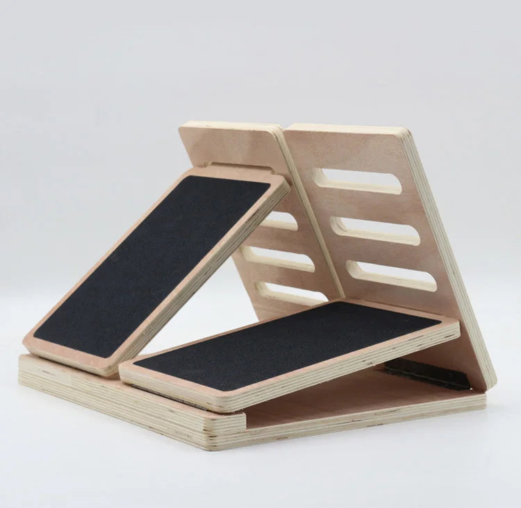 Professional Wooden Slant Board Adjustable Incline Board and Calf Stretcher
