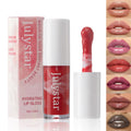 Low MOQ Wholesale Julystar 7 Color Liquid Lipstick Plumping Brightening Lip Oil Moisturizing Lip Glaze Labial Mayorista