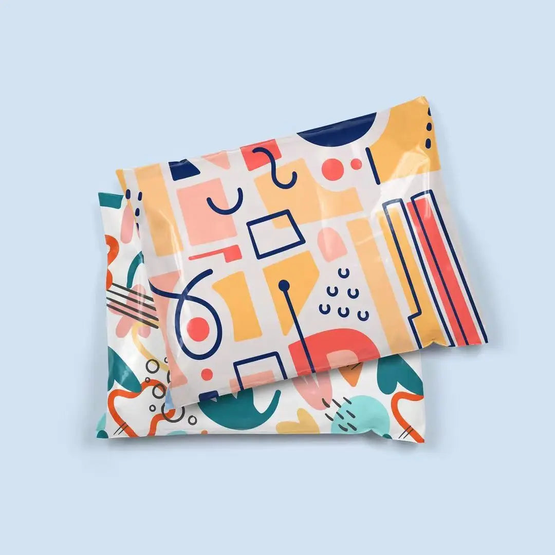Custom Design Print Logo Biodegradable Mailer Clothes Packaging Plastic Express Shipping Bag Mailer Mailing Bags for Clothing
