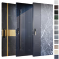 China Top Factory Custom Villa Front Exterior Pivot Door House Entrance Aluminum Door Metal Exterior Home Pivot Door