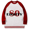 Custom logo Winter Crew-neck Casual Design Sweater Sweater Jacquard Pattern Jumper Custom Knit Sweater