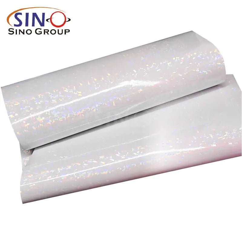 Factory Price 1.27x50m PVC Film Holographic Laser Waterproof Laminate Protection Self Adhesive Vinyl