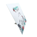 Qualisub Personalized 1mm Thick 11.8*11.8inch  Aluminum Photo Frame Sublimation Photo Frame Blanks with Stands