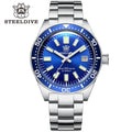 SD1962 Steeldive Brand Sapphire Glass Ceramic Bezel NH35 Automatic Movement Mechanical Mens Dive Watch