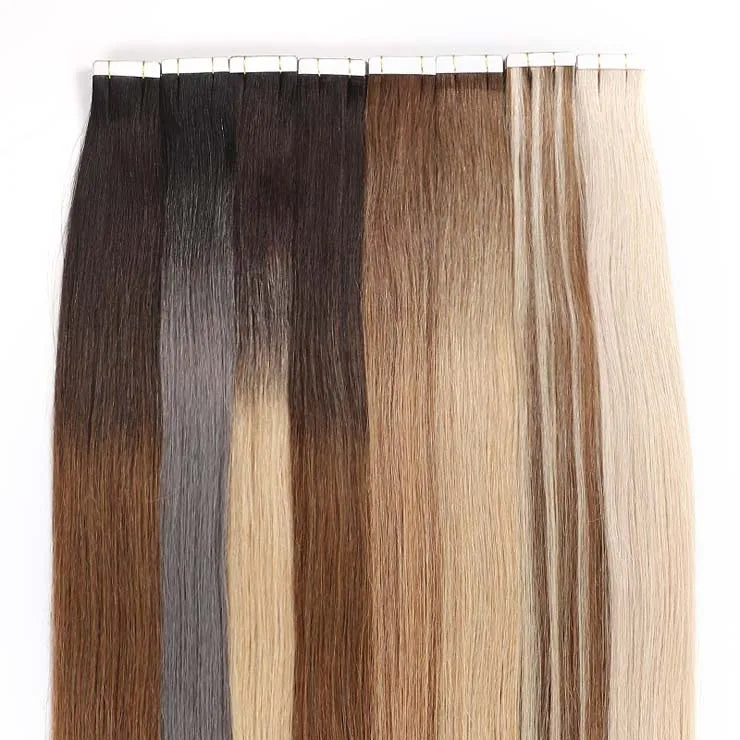 Straight Vietnam Human Hair Tapes Wholesale Cuticle Aligned Virgin Remy Tape Hair Extension Hair Vendors