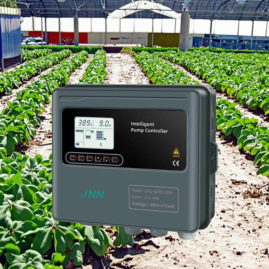 Automatic Intelligent 1/3 Phase Water Pump Controller for Ground Pump and Sewage Pump LCD Customizable