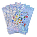 A4 Size DIY Gold Scratch Sticker Vinyl Labels Large Sheets with Silicone Adhesive for Custom Package Gifts Bags Cards Price