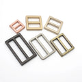 Tri-Glide Buckle Sliders for BagsAdjustable Strap Hardware for Backpack Belt Handbag Length AdjustmentMetal Buckle Accessories