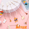 Creative Cartoon Metal Pendant Bookmark Student Hand Account Decoration Small Pendant Student Folder Page Cute Bookmark MegaBDM