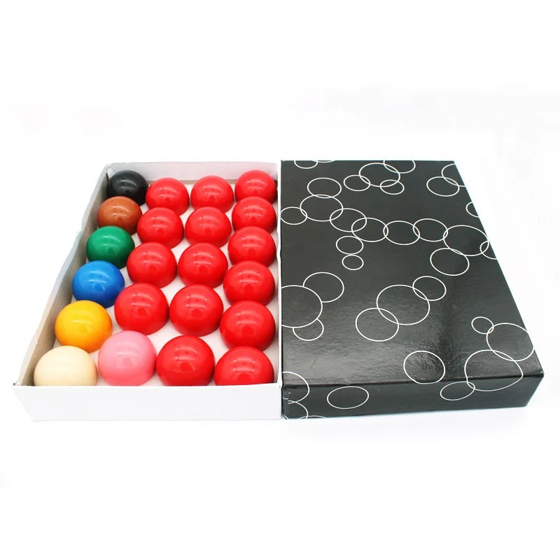 22pcs 52.5mm Resin Snooker & Billiard Balls Set Essential Snooker Ball Billiard Supplies