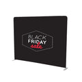 Customizable Metal Photobooth Backdrops Stretch Cloth Booth Collapsible Display Stand Dye Sublimation Printing Trade Shows