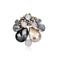 DRAL909 Fashion Rhinestones Brooch Women Crystal Brooch Jewelry