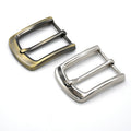 CLOXY Men Belt Accessory 35mm Zinc Alloy Heel Bar Belt Buckle Antique Bronze Metal Belt Buckles for Men