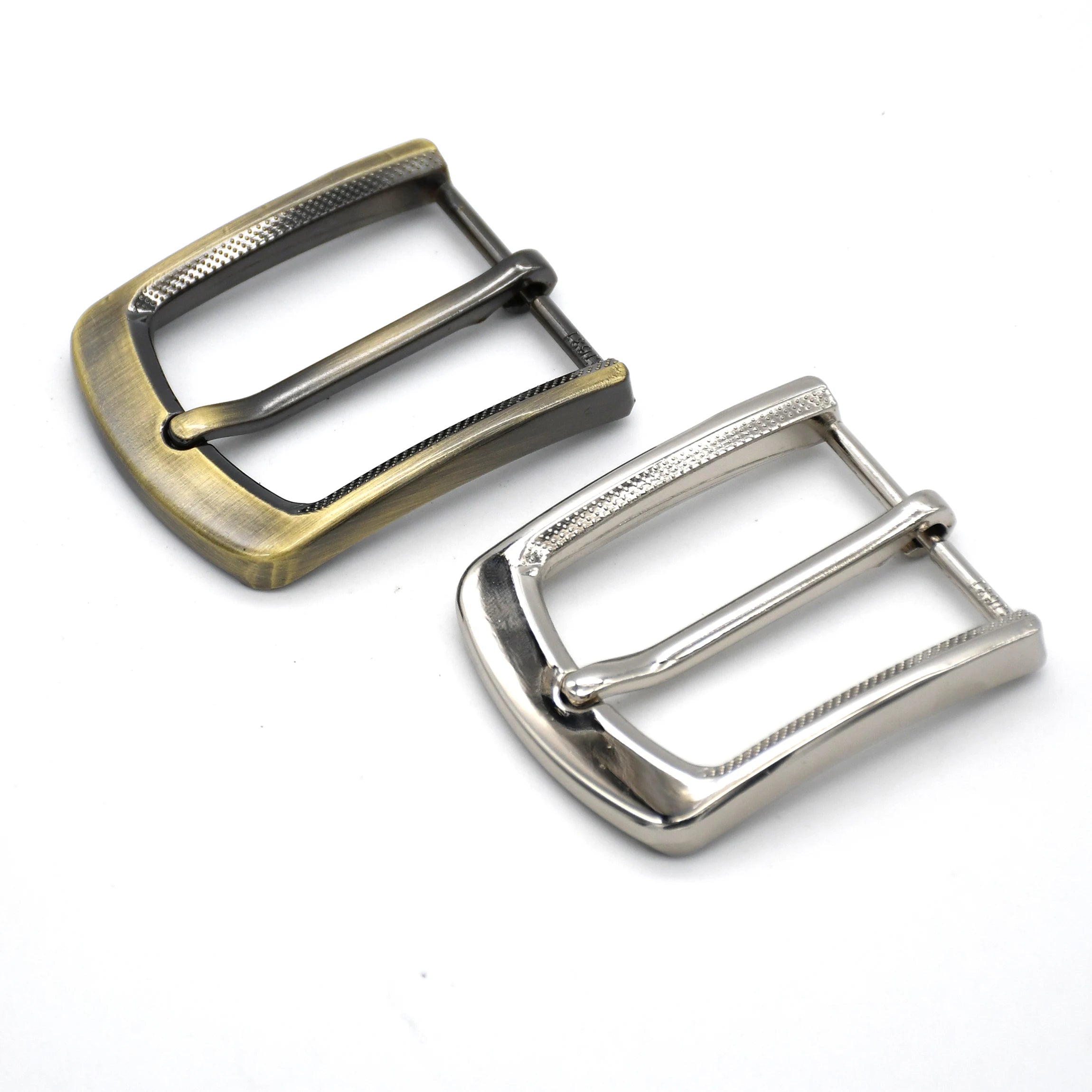 CLOXY Men Belt Accessory 35mm Zinc Alloy Heel Bar Belt Buckle Antique Bronze Metal Belt Buckles for Men