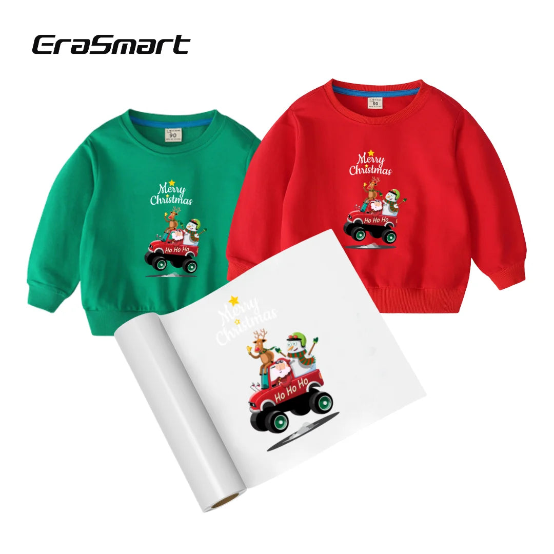 Erasmart DTF Heat Transfers Custom DTF Transfer Print Pet Film DTF Transfer Film