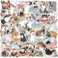 50pcs Cute and Cure Graffiti PVC Waterproof Stickers for Draw bar Box Refrigeratorwater Bottle Phone Case Laptop and Books
