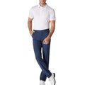 Wholesale Customized Men's Summer Slim Pants Breathable Stretch Long Pants Mid Waist Lightweight Casual Style Straight Pattern