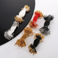Hang Tag String 1000 Pcs Brass Safety Pin Hang Tag Polyester Strings Safety Pin 10.5cm Good for Garment