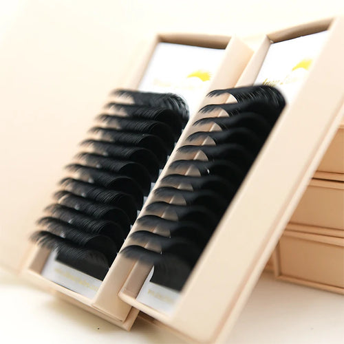 0.03 0.04 0.05 0.07 Volume Lash Trays Individual Eyelashes Tray Cashmere Lash Extensions Customize Private Logo