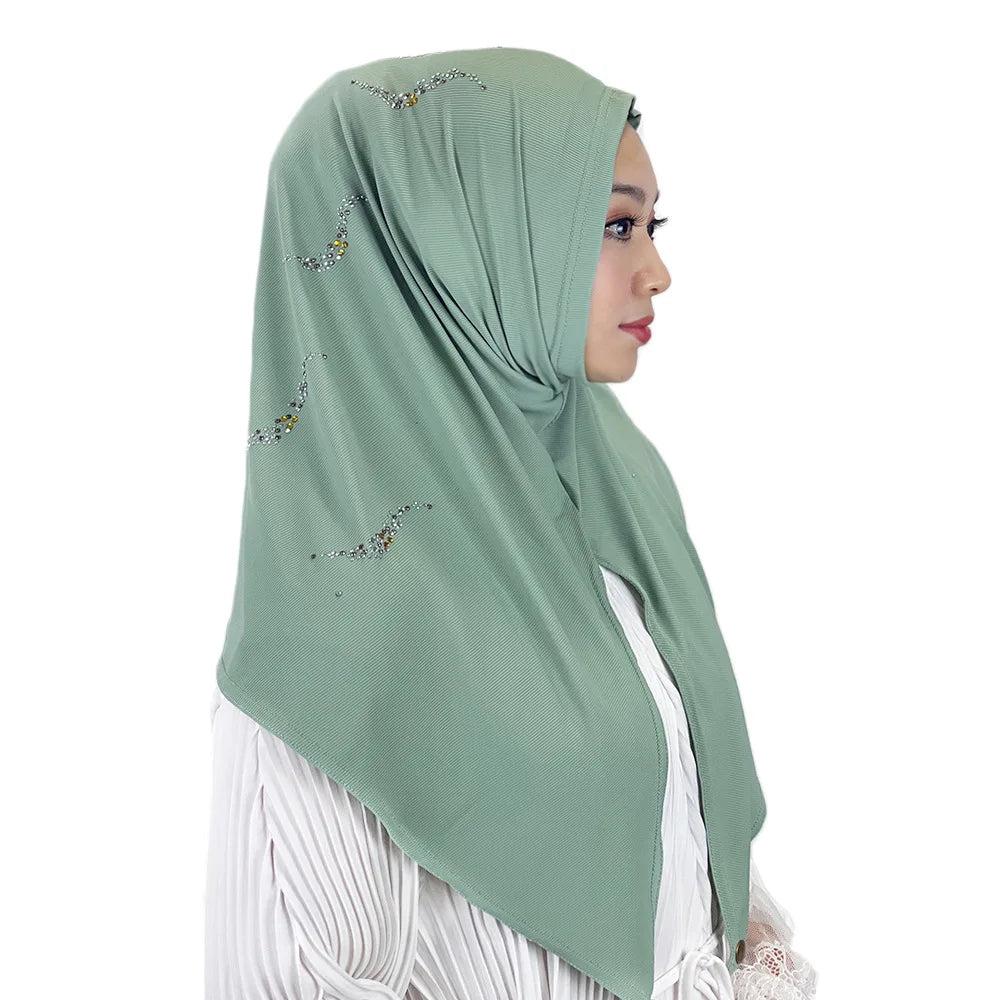 Cheapest Simple Trendy Wholesale Modal Prayer Fashionable Turban Hijab Turqu Scarf