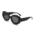 Twooo T1047 Cute Women UV400 Glasses Flowers Decoration Designer Sunglasses
