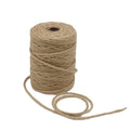 164 Feet 4mm Brown 100% Jute Twine Natural DIY Rope for Crafts Premium Jute Yarn
