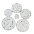 Thickened and Highly Rigid Braiding Disk Round Beading Cord Disc Braided Plate DIY Bracelet Loom Weaving Board