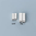 10mm 13mm 925 Sterling Silver Gold Cuboid Spacer Beads Rectangle Spacer Accent Beads for Jewelry Making / Beading Supplies