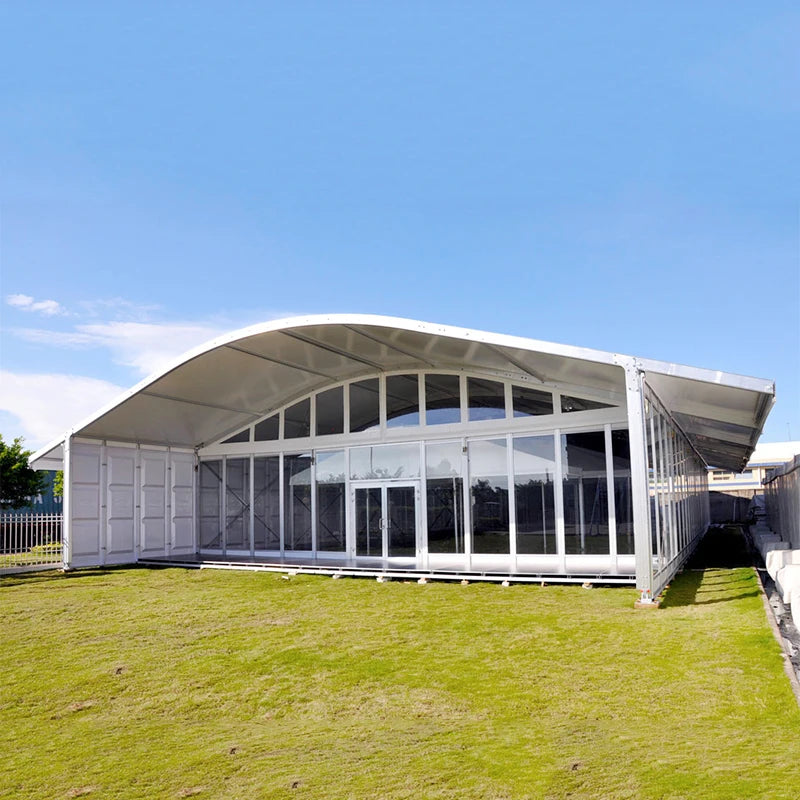 20m Width Transparent PVC Party Event Arch Tent for Exhibition for Sale