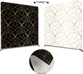 Hot Selling Custom 8x8 Double Sided Portable Photo Zone Studio Background Foldable Photography Backdrop for Party Decorations