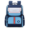 Lightweight Waterproof School Backpack for Boys Spine Pack with Animal Prints Logo Nylon Material for 1st to 6th Grade