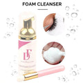 Lash Foam Cleaner Private Label Lash Bath Shampoo Packaging Lash Foam Cleanser Kit Shampoo
