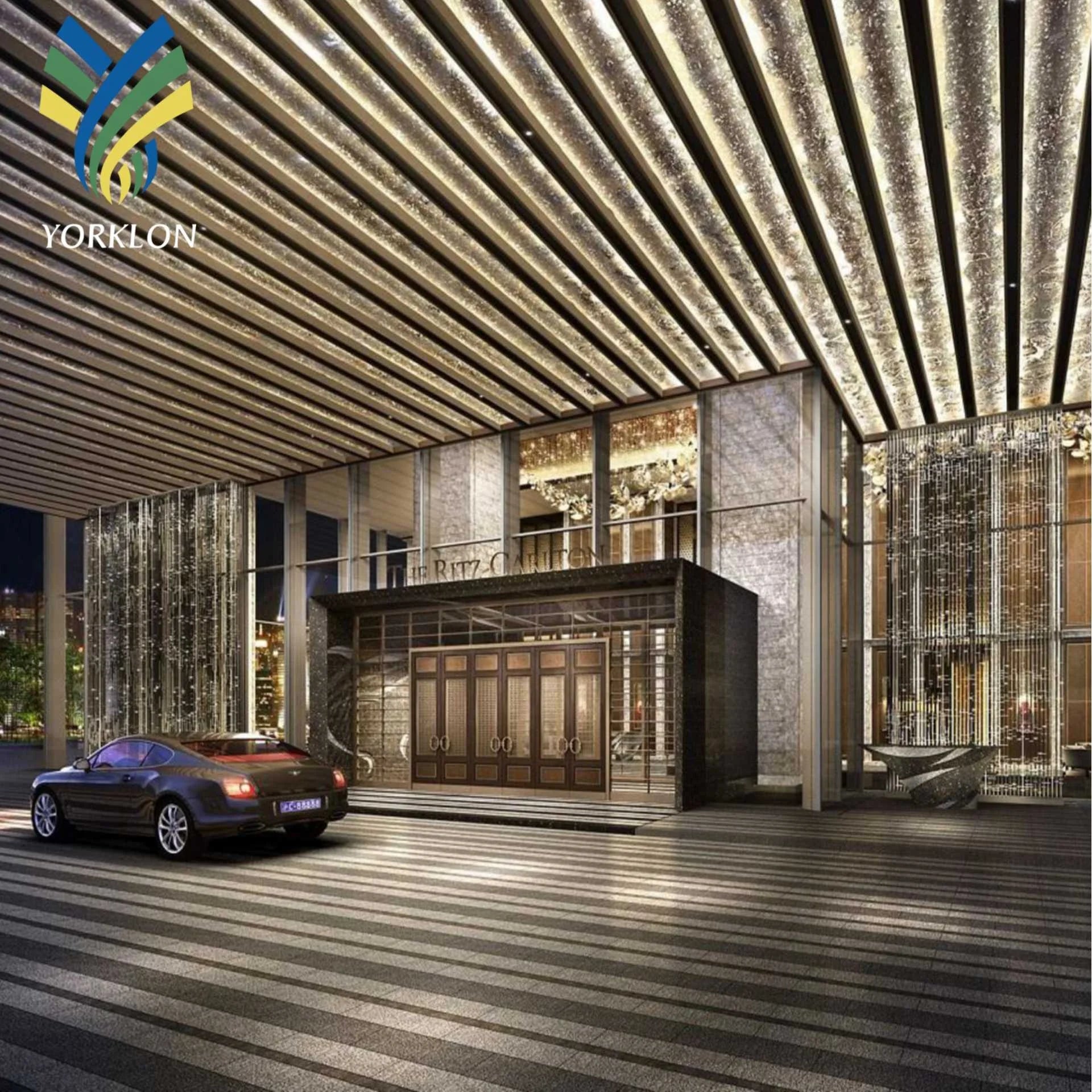 Waterproof Anti-Static Moisture-Proof Wallpaper for the Ritz-Carlton Hotel Nanjing